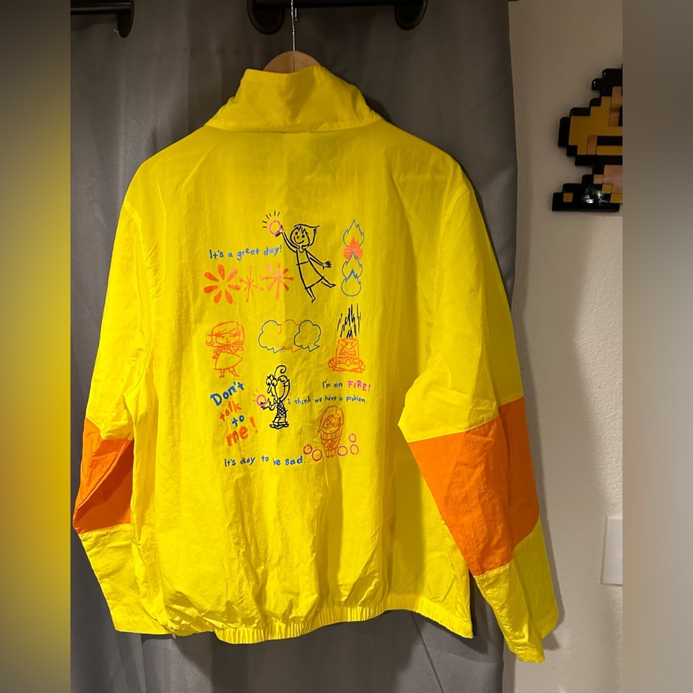 Disney | Pixar Inside Out Windbreaker Jacket - Size L